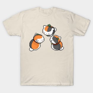 Baby Nyanko Pixel Art T-Shirt